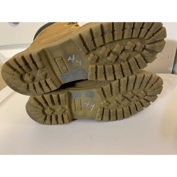 Fila Men\'s Sz 8 Edgewater Nubuck Boot 1SH40063-206 Wheat/Gum not‎ steel toe main image 9
